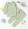 Rib Knit Organic Cotton Kids Set