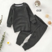 Rib Knit Organic Cotton Kids Set